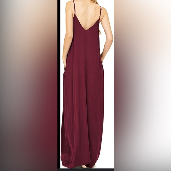 Lulu's Red Halter Maxi Dress for Wedding Guest - Picture 7 of 12